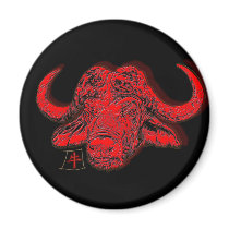 astrology ox head magnets