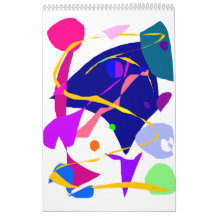 Astrology Spell Relationship Synergy Unpainted Wall Calendar