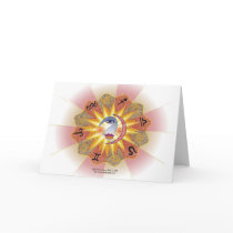 Astrology Spirit Greetings cards by Red_Girl Astrology Spirit Greetings cards