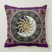 Astrology Sun and Moon pillows