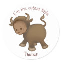 I'm the cutest little Taurus sticker