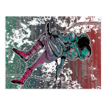 Astronaughty postcards