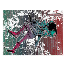 Astronaughty Post Cards