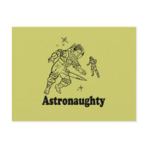 ASTRONAUGHTY postcards