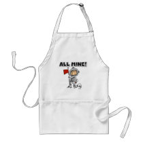 Astronaut All Mine T-shirts and Gifts aprons by stick_figures Astronaut All Mine T-shirts and Gifts aprons