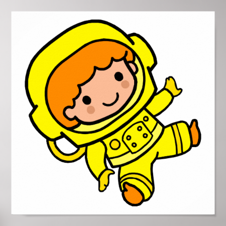 astronaut boy 1 posters