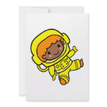 astronaut boy 2 personalized invite
