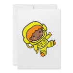 astronaut boy 2 personalized invite