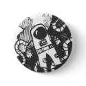 Astronaut Button by walktheband Astronaut Button