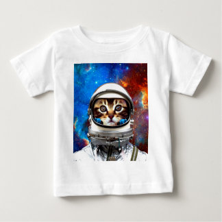 astronaut cat t shirt