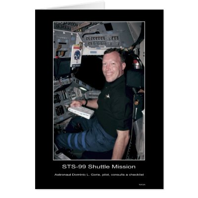 Astronaut Dominic L. Gorie Greeting Card by Space_Exploration