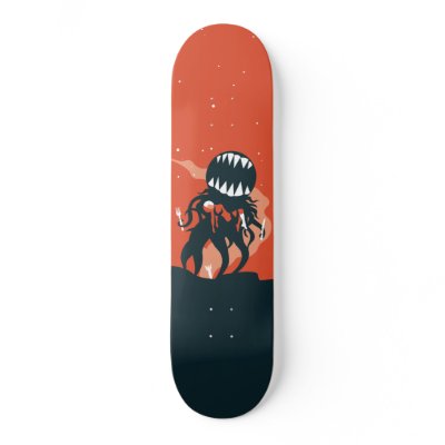 Astronaut Food deck Skate Deck by danstiles