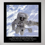 Astronaut Gernhardt-STS-69 Shuttle Mission NASA Print