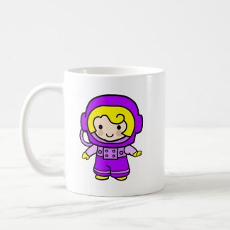 Astronaut Girl 2 mug