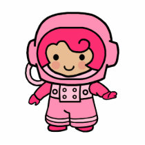 Astronaut Girl photo sculptures by OccupationStation Astronaut Girl photo sculptures