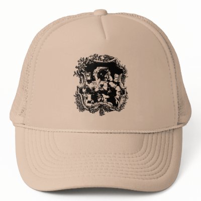 Astronaut Mesh Hats by nassosvakalis