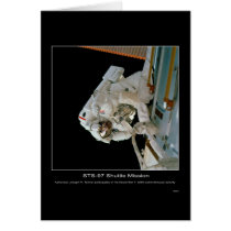 Astronaut Joseph R. Tanner outer space activity cards
