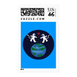Astronaut Love Stamps