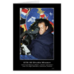 Astronaut Mamoru Mohri  Greeting Card