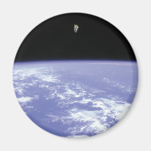 Astronaut McCandless Free Flying with Jetpack Magnets