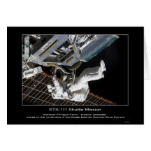 Astronaut Philippe Perrin installs Mobile Remote S Cards