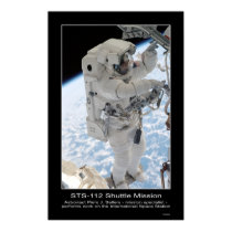 Astronaut Piers J. Sellers Spacewalk NASA STS-112 posters