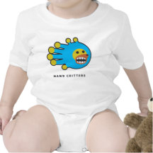 Astronaut Poodle baby t-shirt bodysuit