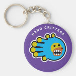 Astronaut Poodle Keychain