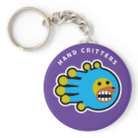 Astronaut Poodle Keychain