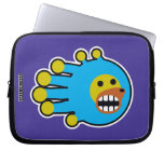 Astronaut Poodle laptop sleeve