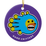 Astronaut Poodle ornament