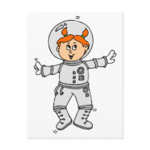 Astronaut Post Card
