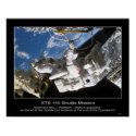 Astronaut Rex J. Walheim anchored to Mobile posters by Space_Exploration Astronaut Rex J. Walheim anchored to Mobile posters