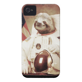 Astronaut Sloth Case-Mate iPhone 4 Case