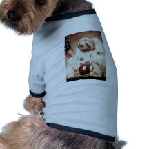 Astronaut Sloth Doggie Tshirt