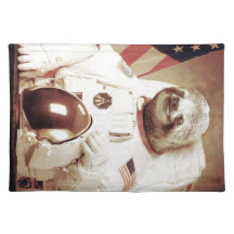 Astronaut Sloth Place Mat