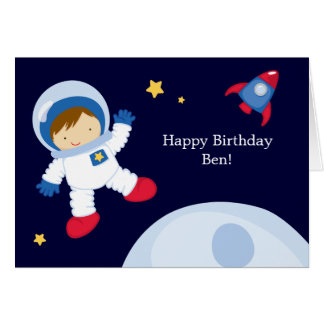 Space Birthday Cards | Zazzle
