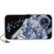 Astronaut Space Speaker doodle