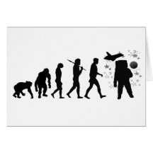 Astronaut Space travel Cosmonauts gifts Cards