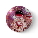 ASTRONAUT - V - Pinback buttons by 3DMOONMAN ASTRONAUT - V - Pinback buttons