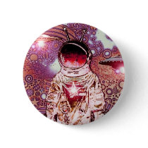 ASTRONAUT - V - Pinback buttons