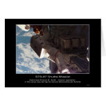 Astronaut Winston E. Scott– in the cargo bay STS-8 Greeting Cards