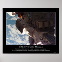 Astronaut Winston E. Scott– in the... posters
