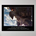 Astronaut Winston E. Scott– in the... Poster