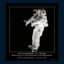 Astronaut Wisoff Standing Foot Restraint posters by Space_Exploration Astronaut Wisoff Standing Foot Restraint posters