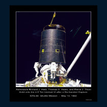 Astronauts Hieb, Akers and Thout posters by Space_Exploration Astronauts Hieb, Akers and Thout posters
