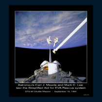 Astronauts Meade and Lee test the Simplified Aid posters by Space_Exploration Astronauts Meade and Lee test the Simplified Aid posters