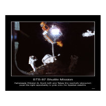 Astronauts Winston E. Scott and Ta... posters by Space_Exploration Astronauts Winston E. Scott and Ta... posters