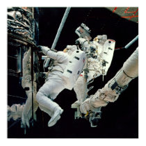 Astronauts working on the Hubble posters by Digital Astronauts working on the Hubble posters