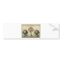 Astronomer's ancient object, the armillary sphere bumper stickers